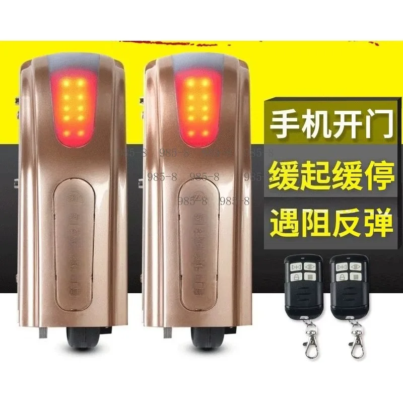 Easy Install Scroll Drive Swing Door Motor Actuator, 700KG Heavy Duty Double Roller Automatic Swing Gate Opener Accessories