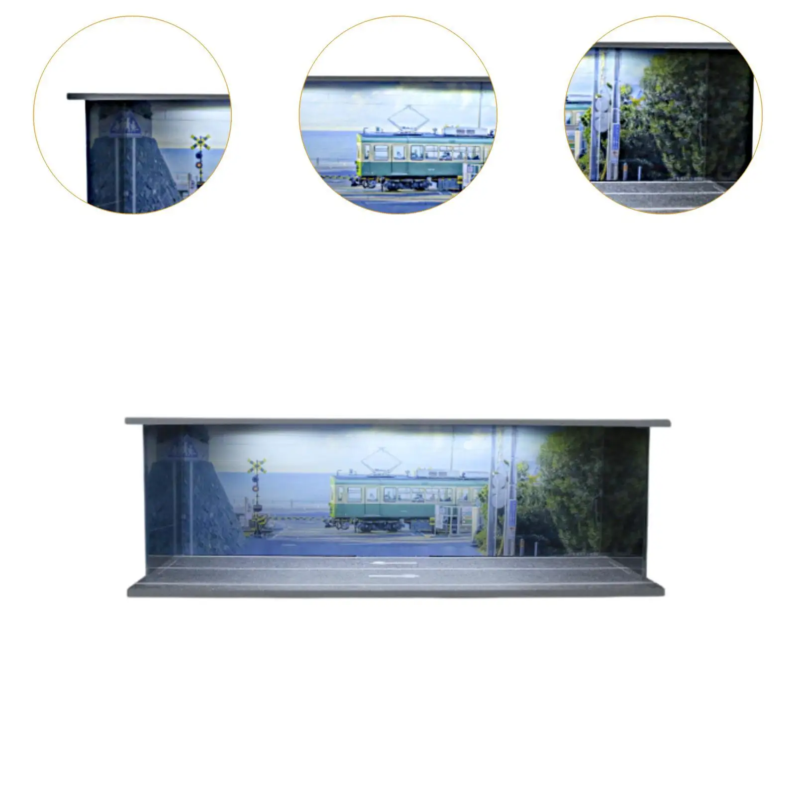

1/64 Vehicle Model Display Case,Simulation Parking Lot Display Case,Protection