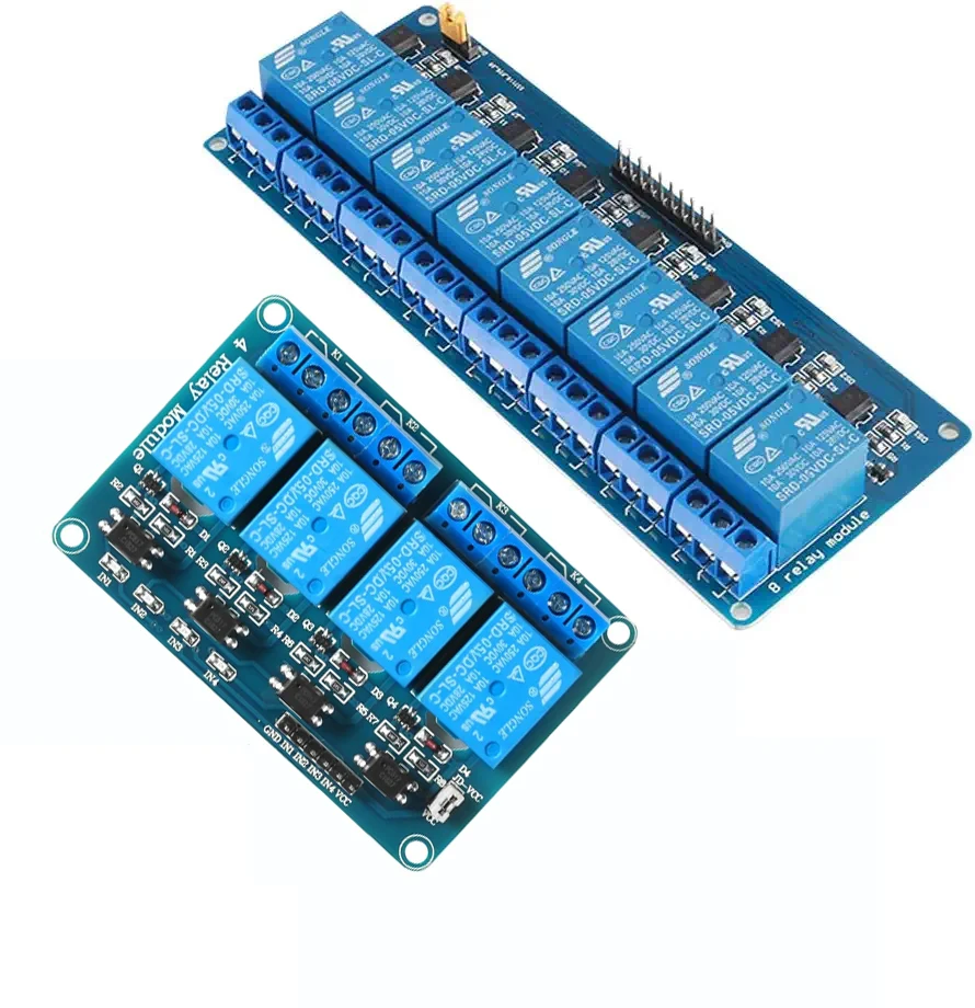 1 .2 4 8 Channel DC 5V Relay Module with Optocoupler for R3 MEGA 2560 1280 DSP ARM PIC AVR STM32 for Raspberry Pi Module