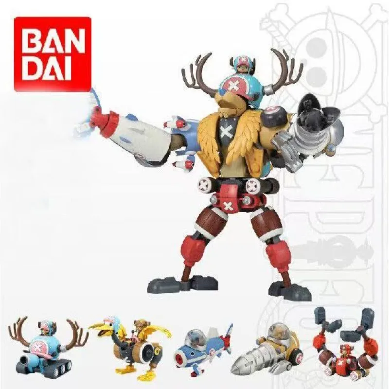 Bandai Originele Echt Een Stuk Chopper Robo 1 2 3 4 5 Anime Actiefiguren Speelgoed voor Kinderen Gift Assembly Model ornamenten