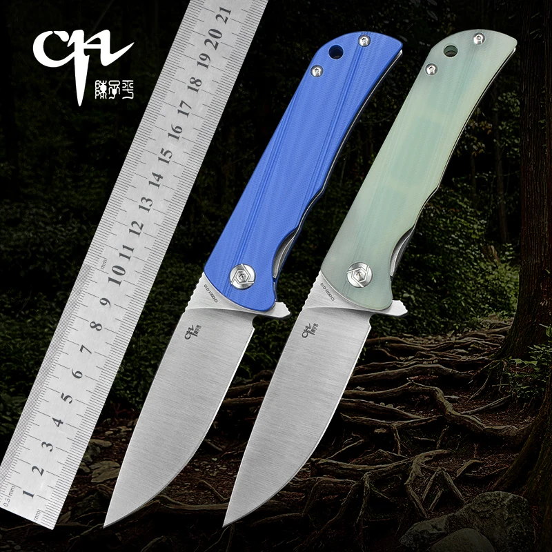 

CH 3001 D2 Steel Folding Knife with Ball Bearing System, Outdoor Equipment, Tactical Survival and Hunting, Sharp Hiking Knife