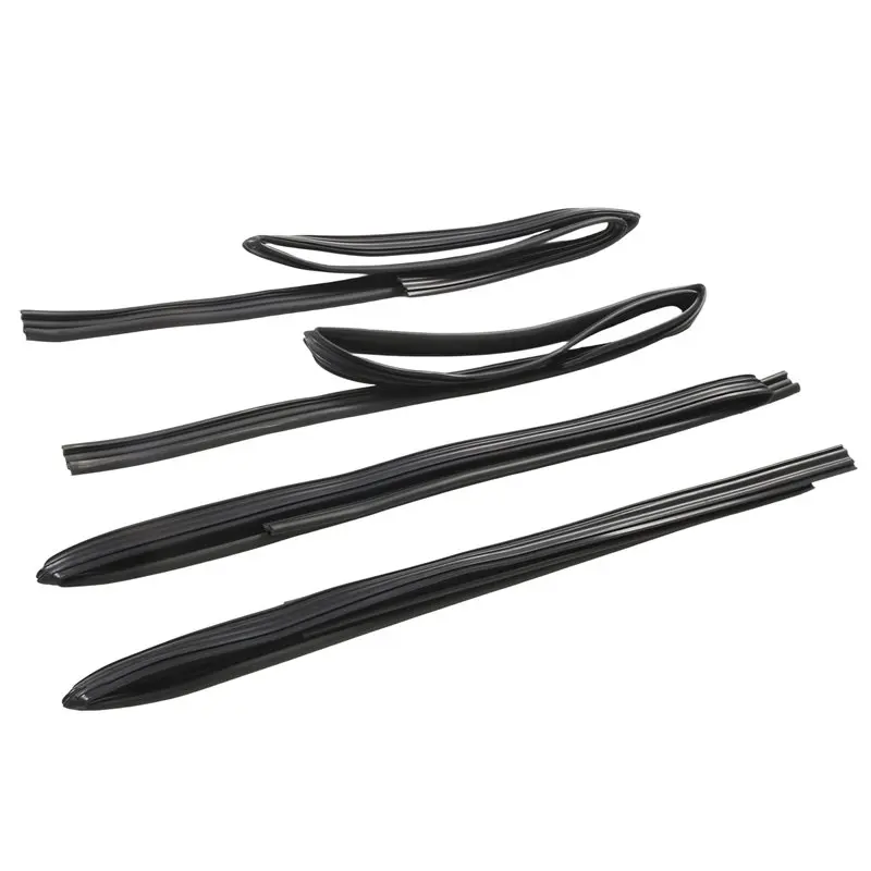 

A57E-Door Glass Run Sealing Strip For Toyota Land Cruiser LX450 Weatherstrip 68141-60010 68151-60010 68142-60011 68152-60011
