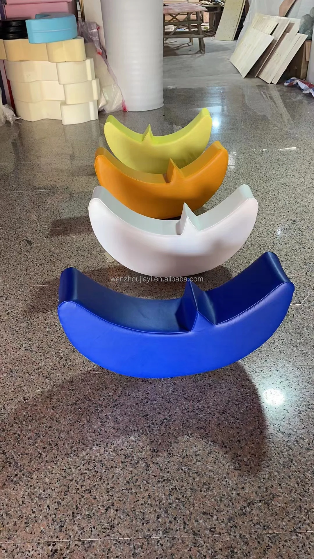 Zestaw dywanów do zabawy 5 w 1 dla maluchów, wygodna mata do zabawy z pianki EVA do użytku w centrach handlowych