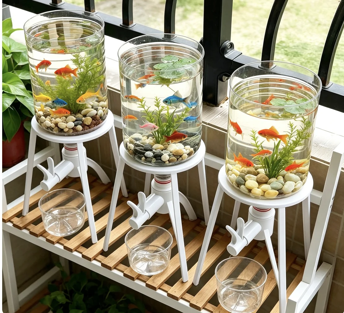 DIY Aquarium Water Cycling Fis - Aquarium Plant Holder 评论和价格