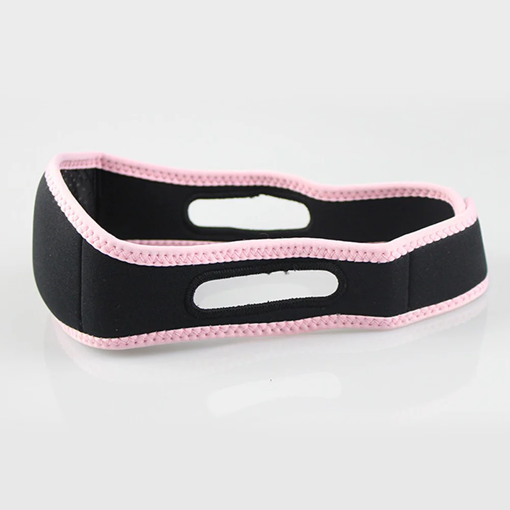 Cintura per il sollevamento del viso Cintura sottile per il viso per le donne Maschera per dormire con supporto per il mento traspirante e delicata sulla pelle