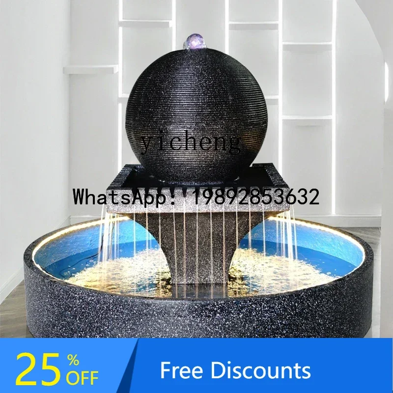 

X1Large Rockery Fountain Ornament Villa Courtyard Fish Pond Water Feature Garden Decoration Landscape Sculpture home decor