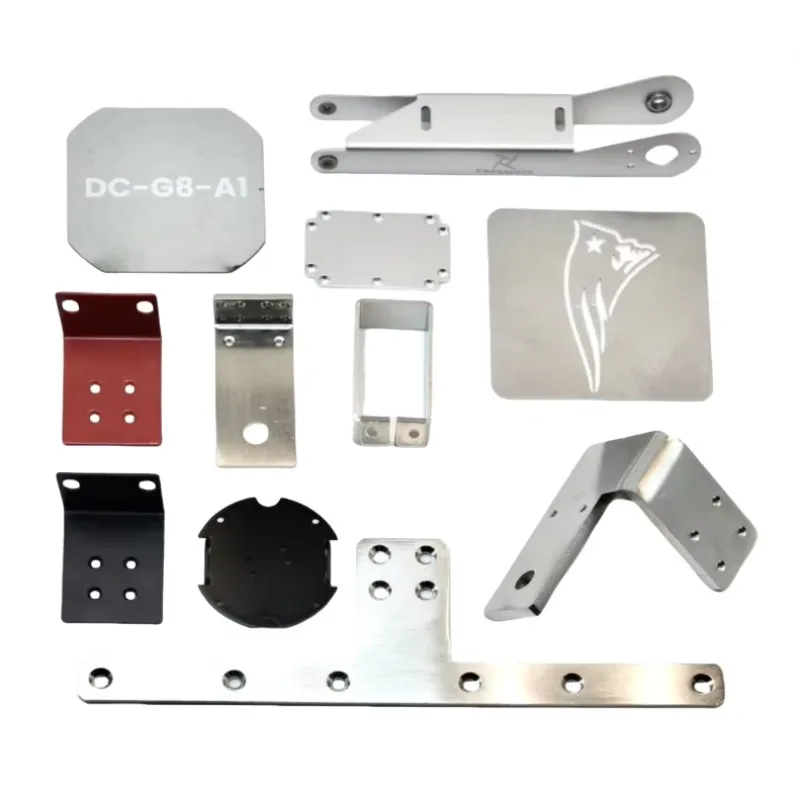 

Custom Sheet Metal Fabrication Aluminum Stainless Steel Iron Metal Stamping Bending Laser Cutting Support Bracket Parts Services