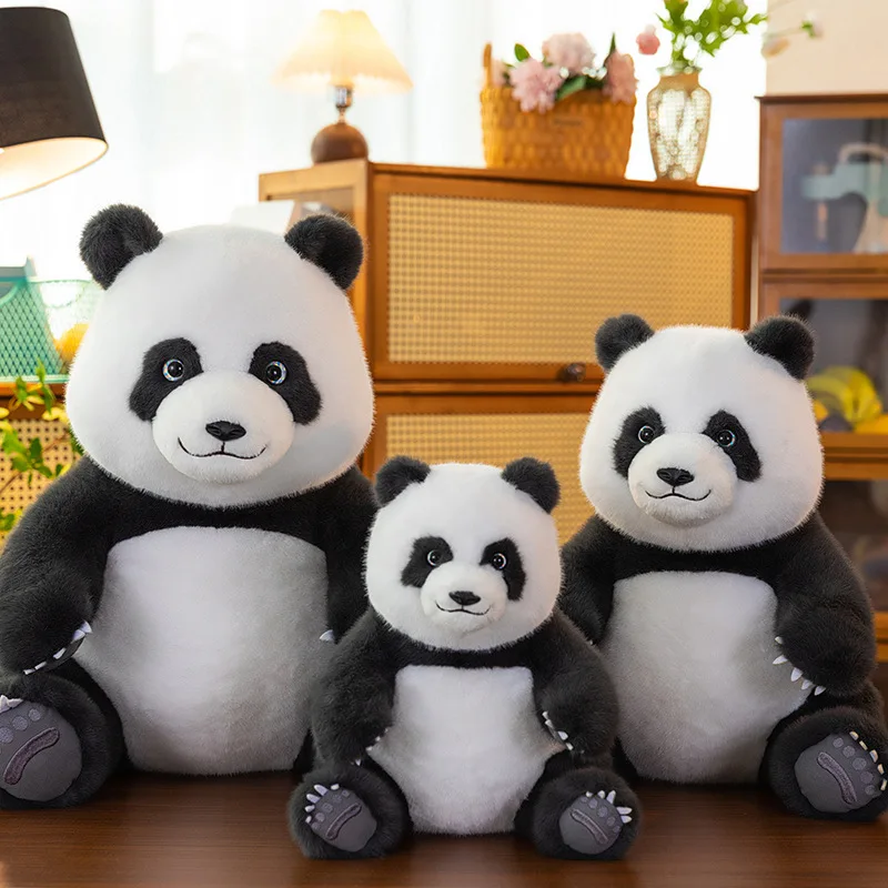 

Wholesale Cute Imitation Panda Doll Flower Plush Children's Toys Valentine's Day Girl Birthday Gift Claw Crane