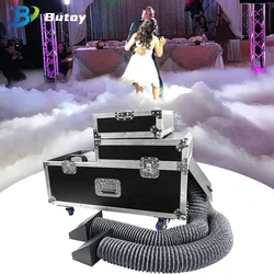 3000W/5000W  Fogger Large Stage Wedding Music Party Ground Fogger Bar High Power Smoke spray Effect Equipment Water mist machine