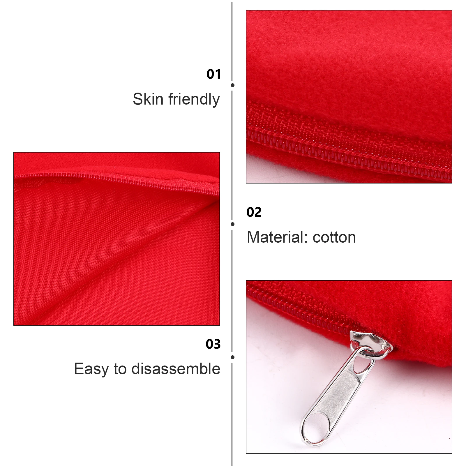 

1Pcs Pet Electric Heating Pad Round Cover Cotton Replacement For Winter Warmth