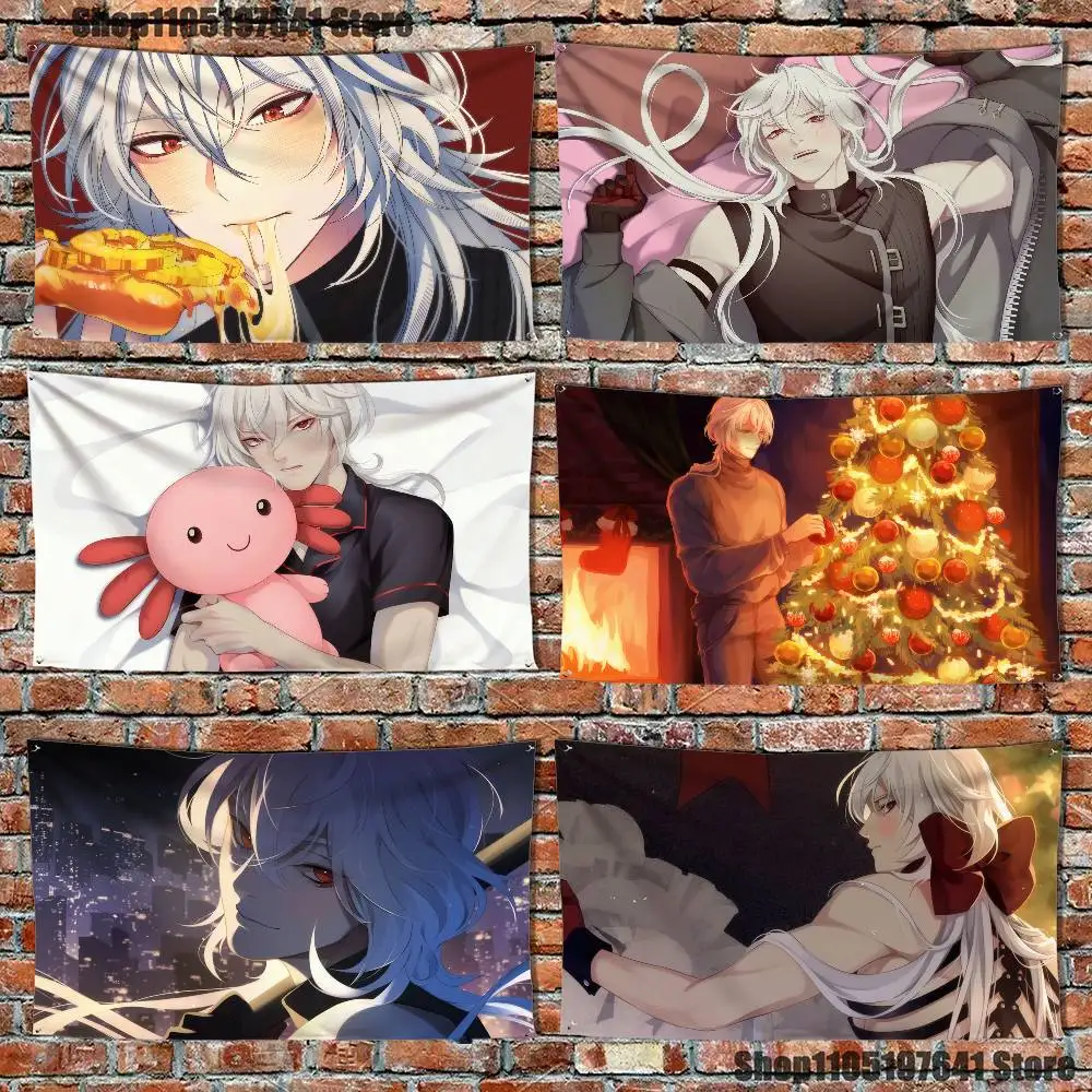 

Casper A D-Date with D-Death High-Quality Flag Tapestry Banner Bedroom Living Room Bar Party Wall Decor Outdoor Use