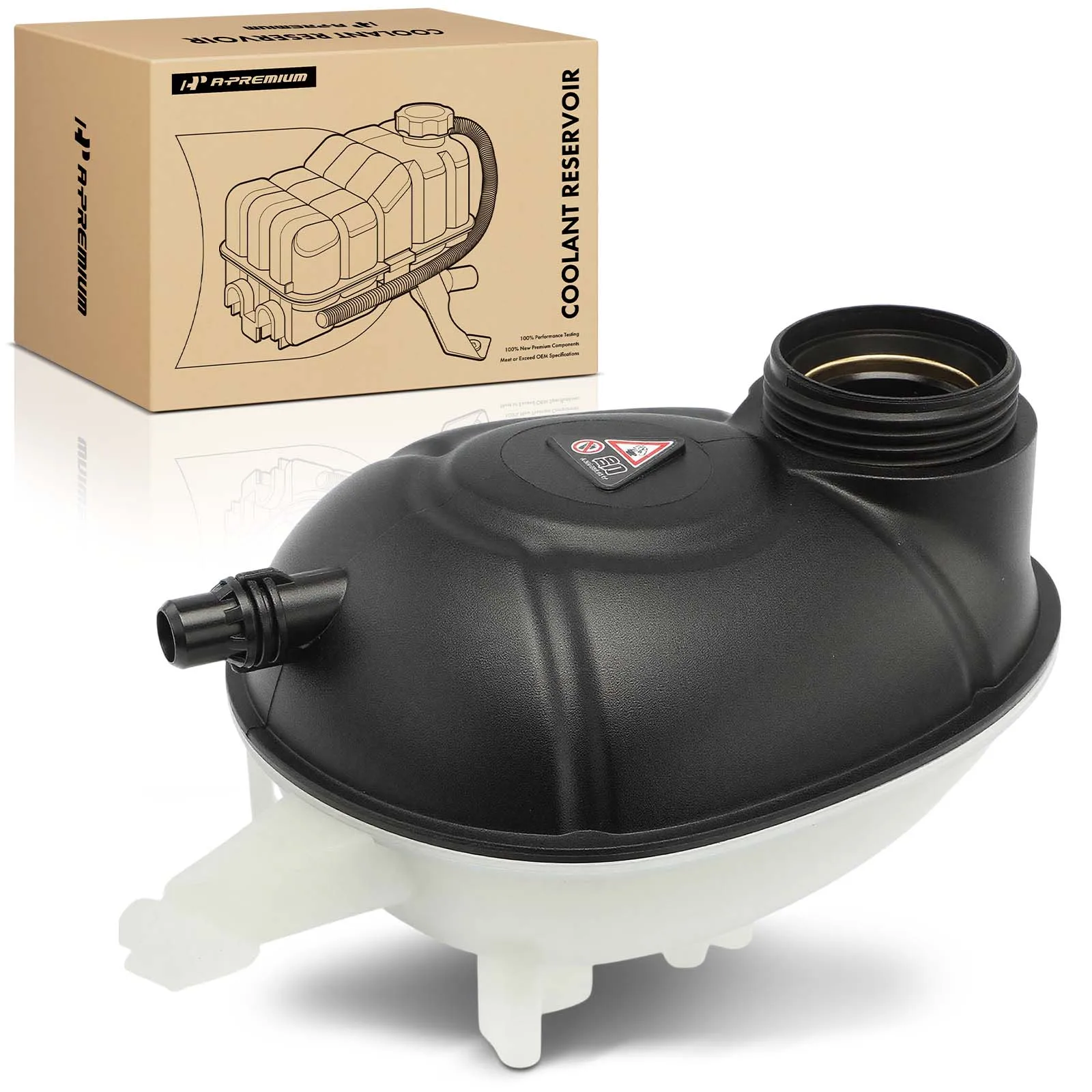 A-Premium Coolant Expansion Tank for Mercedes-Benz C300 2015-2022 C400 2015 C350e 2016-2018 C43 AMG 2017-2023 C450 AMG 2016 E300