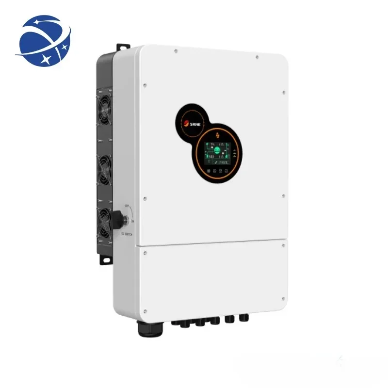 YYHC 110V/120V SRNE 48V Hybrid Solar Inverter 10KW  Solar Inverter With IP65 Protection Degree HES48100U200-H