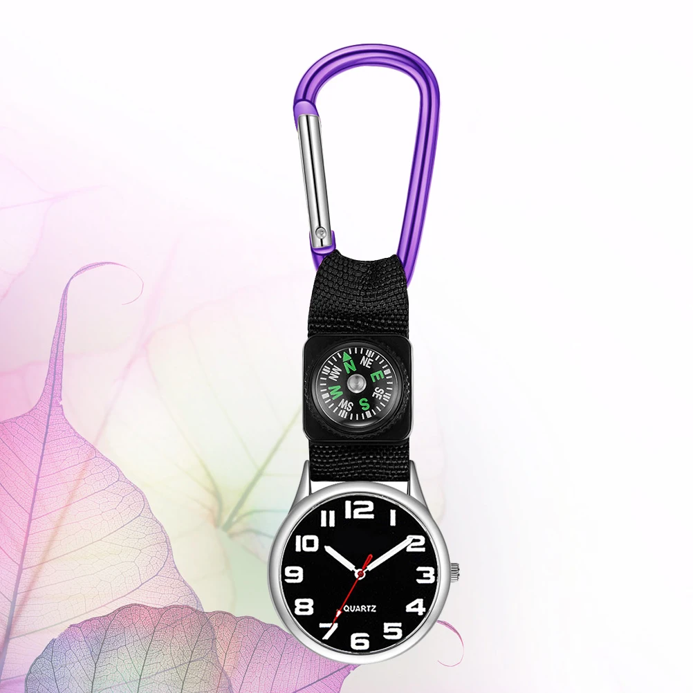 

1pc Purple Nurse Watch Medical Nurse Hanging Watch Portable Hanging Decoration For Doctors Nurses Workwear Accessory Gift Idea