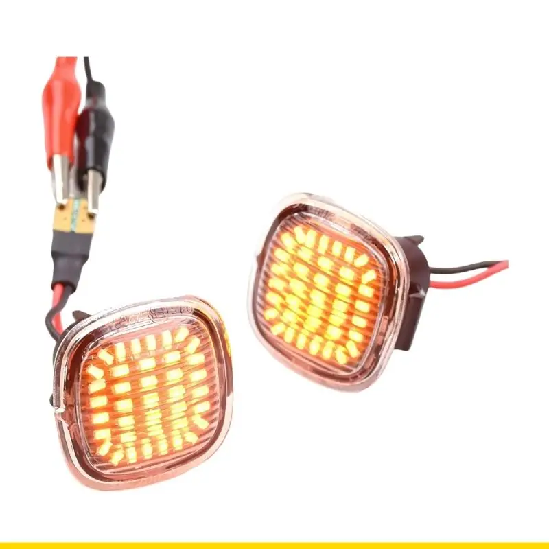 SZCH 2 Pack High Brightness LED Side Marker Turn Light Waterproof Energy Saving For Mk1 MK2 B5 1U0949127B 1U0949127C