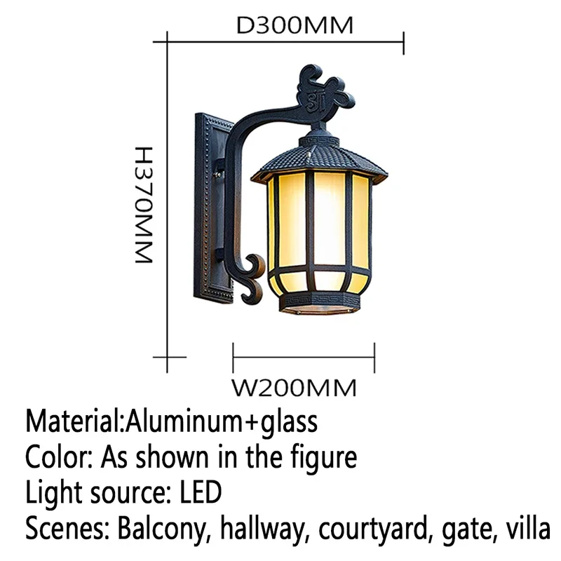 ULANI Contemporary LED Outdoor Wall Lamps Electric Simplicity Waterproof Balcony Hallway Courtyard Villa Gate Hotel