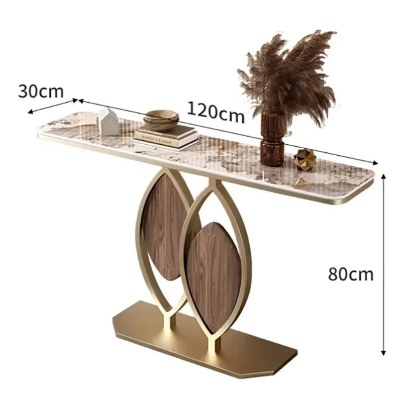 Luxury Modern Console Table Nordic Vintage Entrance Hallway Console Table Entryways Luxury Woonkamer Tafel Living Room Furniture
