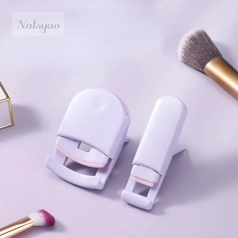 1pc Purple Plastic Eyelash Curler Set Curling Eyelashes Styling Aids Cosmetic Make Up