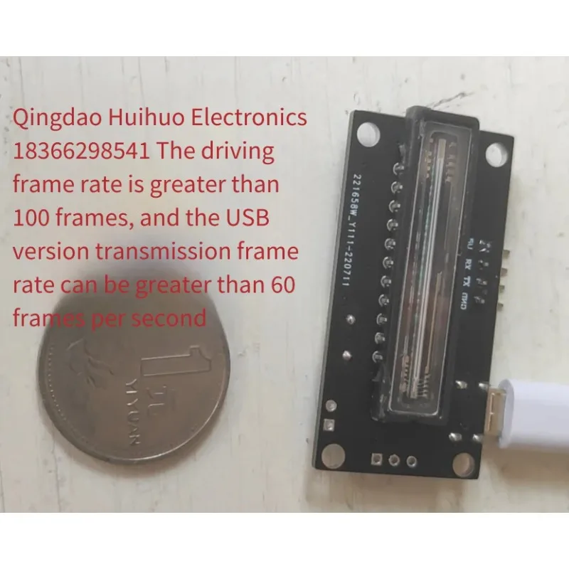 Linear Array CCD Module Development Board with Long Exposure Serial Port or USB Output for TCD1304 Communication and Upload to H