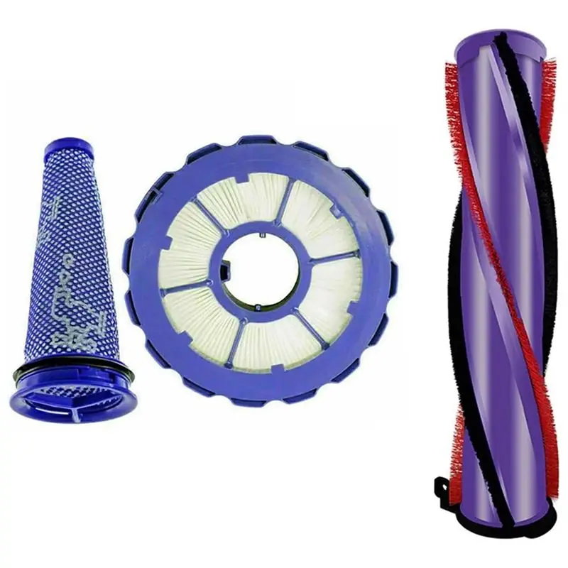 AEE2-Main Roller Brush And Pre&Post HEPA Filters Set For Dyson DC50 Dc50i UP15 Vacuum Cleaner Replacement Parts