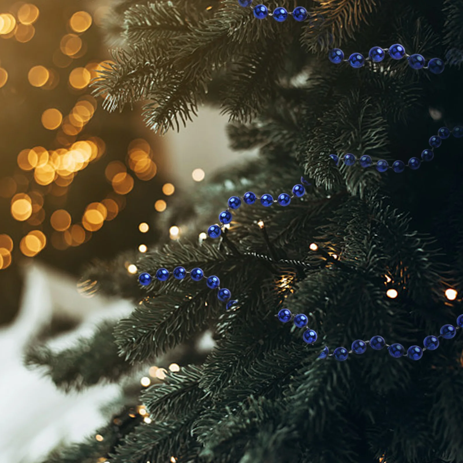 

Christmas Tree Decoration Christmas Bead Chain Christmas Decorations 8m Long Craft Projects Decorative Purposes