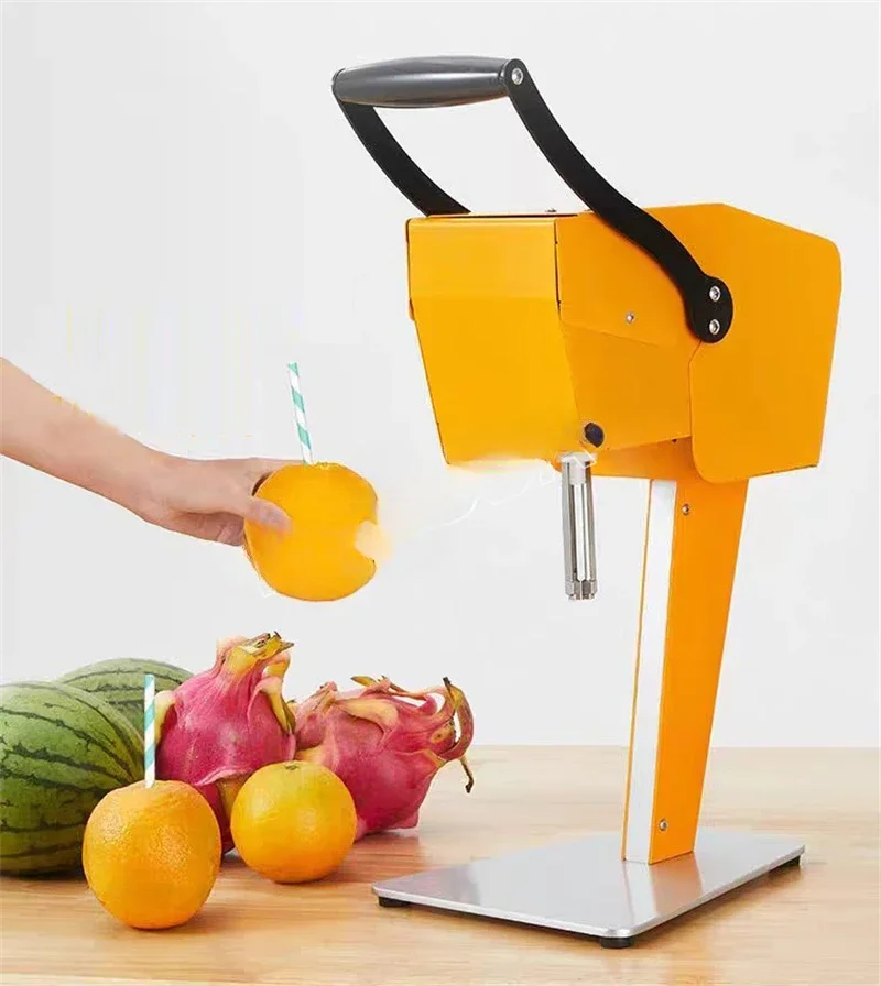 DIY Fresh Fruit Squeezer Juicer Pitaya Without Peeling 100% Pure Juice Direct Drinking Orange Fresh Fruit Squeezer