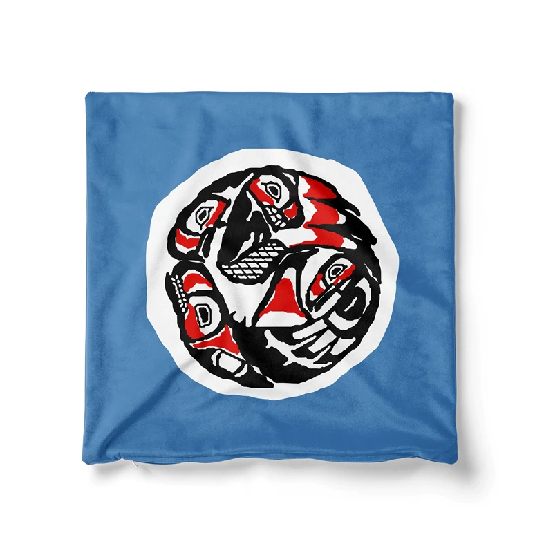 Gaslight Gatekeep Girlboss Haisla Nation Throw Pillow Covers Cushion Cases Pillowcases for Sofa 45cm x 45cm