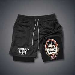 Sport Shorts cool Sportswear Double-deck Running Shorts Summer 2 In 1 Casual Bottoms Fitness Training Jogging Short Pants