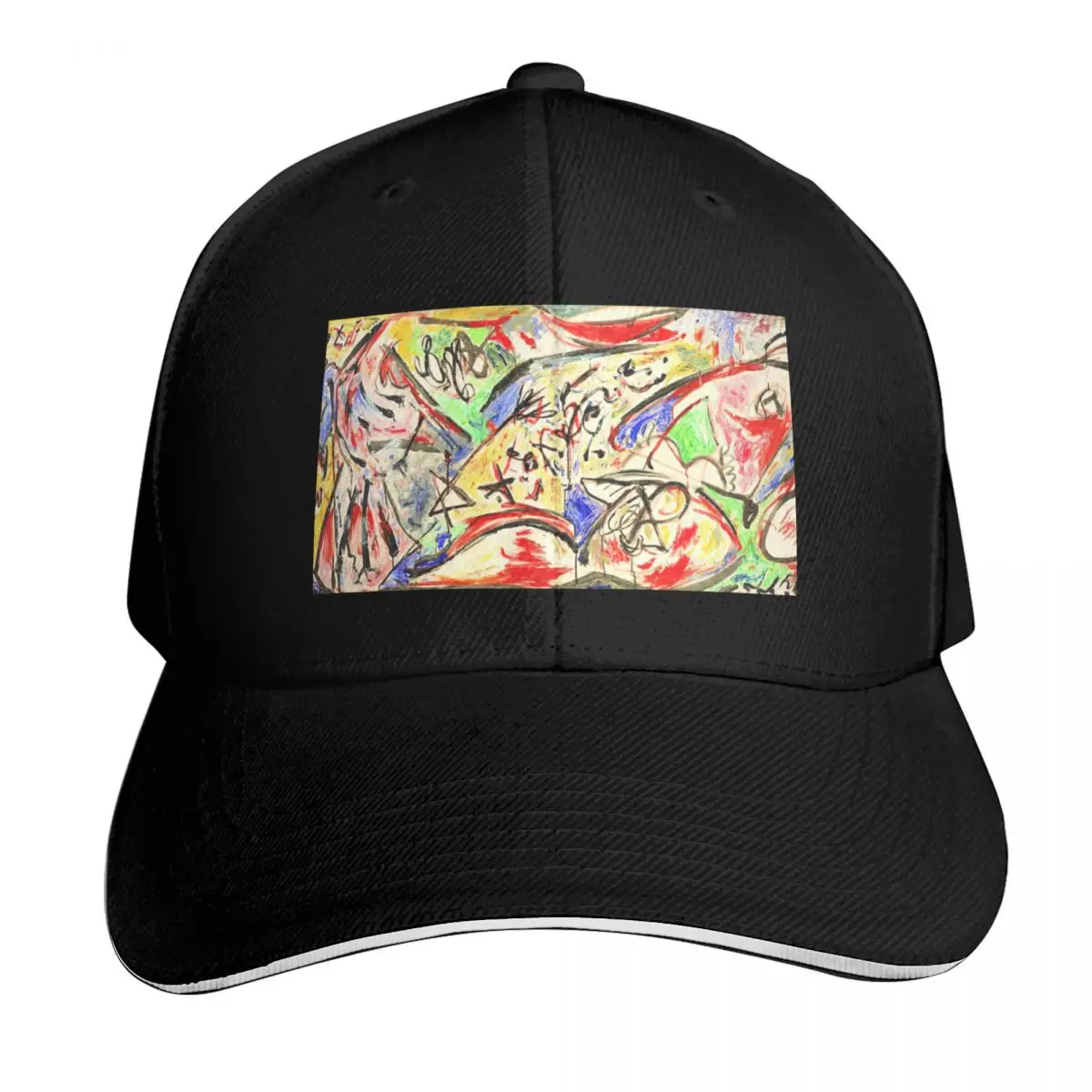 jackson pollock artwork Baseball Cap Unisex for Men Women Outdoor Golf Running Hiking Summer Beach Travel