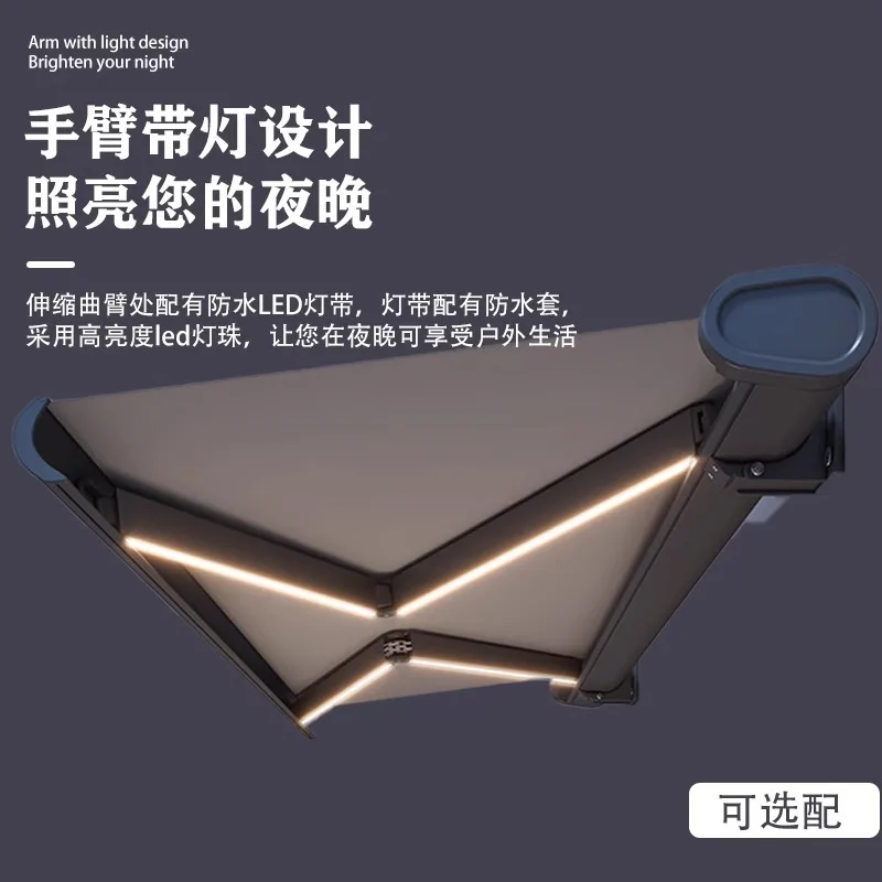 Control Awning Outdoor Garden Heavy Duty Durable Quality Easy Operation High Performance