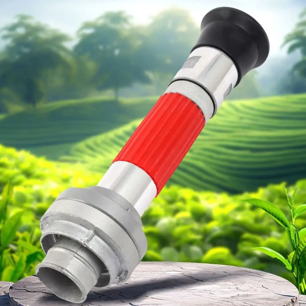 New Aluminium Spray Water Gun 2/2.5 Inch High Pressure Spray Nozzle Adjustable Multifunctional Water Gun Head Garden
