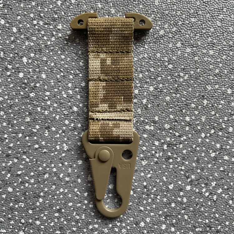 Tactical Clash Hook Hanging Carabiner Molle Webbing Clip Olecranon Metal Outdoor Cummerbund Belt Hunting Vest Accessories