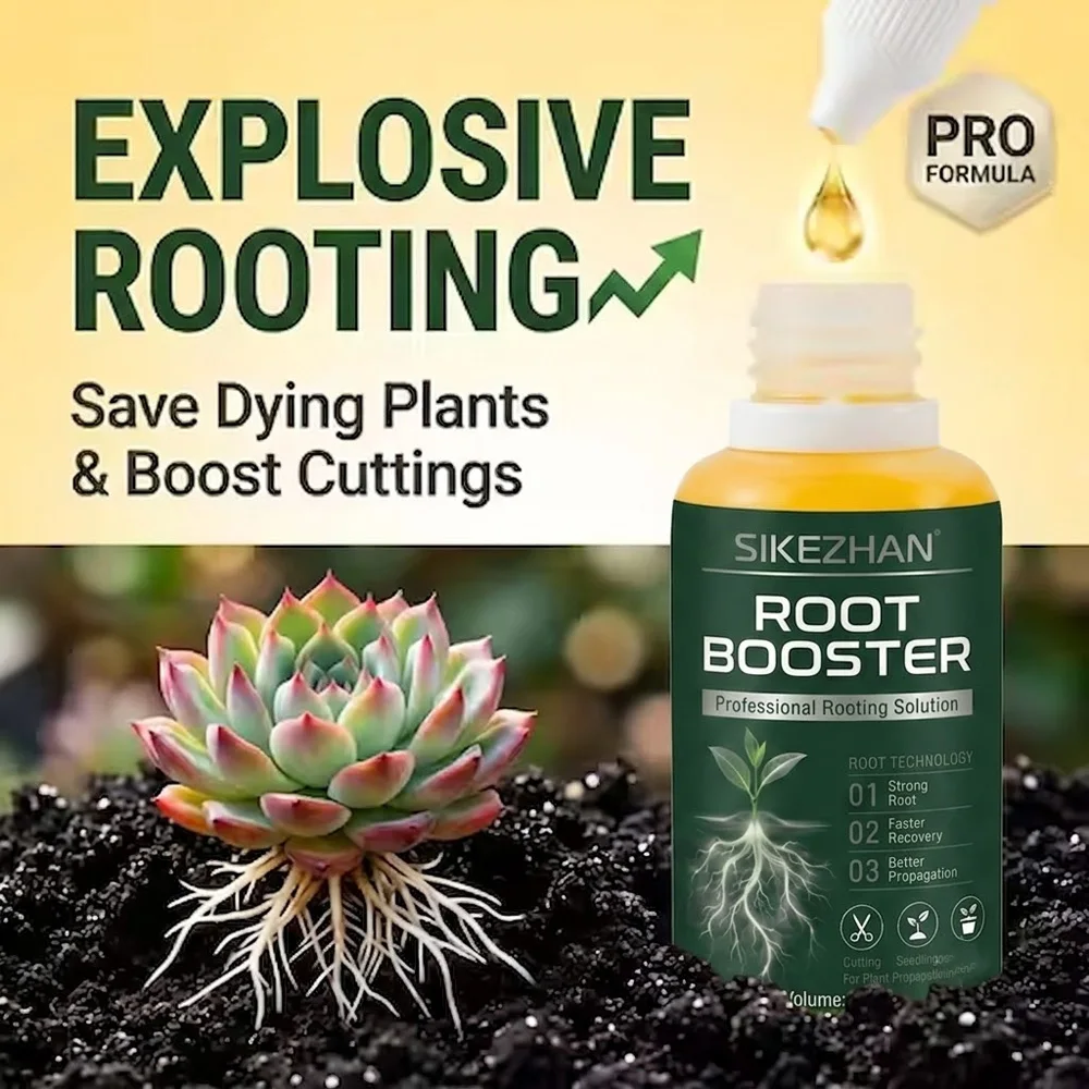 Succulent Rooting Liquid Plant Growth Nutrient Supplement for Cuttings Seedlings Rose Orchid Care Accessories Tools Equipment Ki