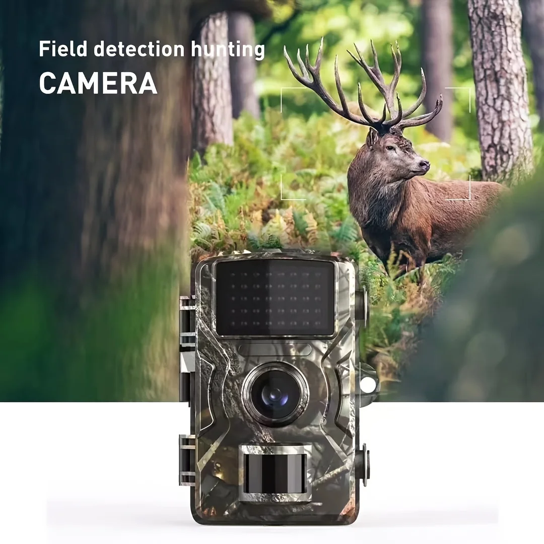 

1080P Hunting Trail Camera Waterproof Infrared Night Vision Motion Activated Trigger for Wildlife Monitoring Scouting Outdoor