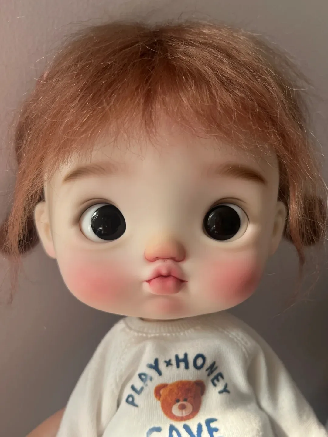 New BJD doll 1/6-zhuzhubao large head series doll resin material DIY makeup doll model toy Multiple Free shipping from stock