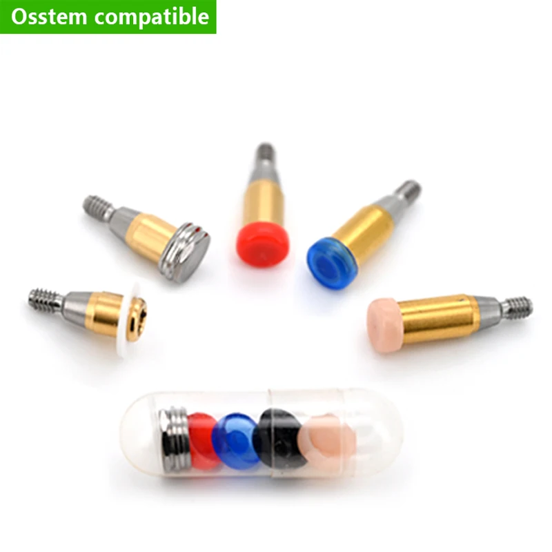 For Osstem Locator Abutment Angled Dental Implant Abutment System for Overdenture Restoration OEM ODM Factory Stock Supply 24H S