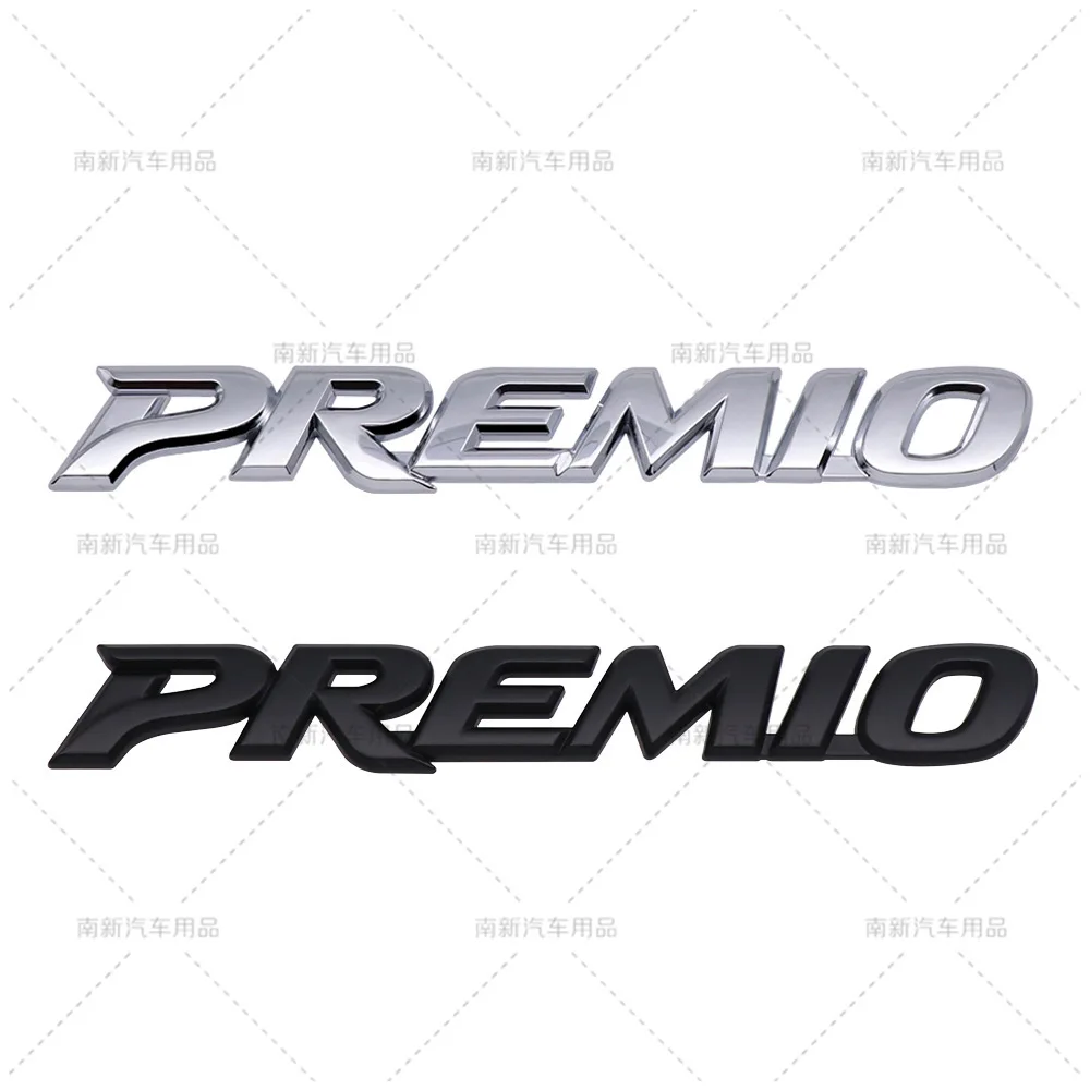 Suitable for Toyota PREMIO English modified metal badge light crown models high-end positioning upgrade and rear label labeling