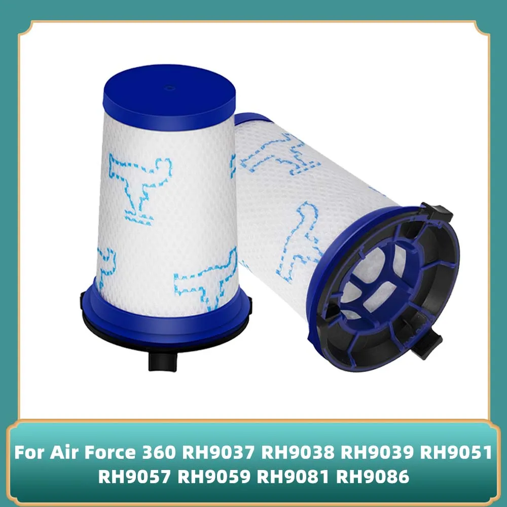 

For Air Force 360 RH9037 RH9038 RH9039 RH9051 RH9057 RH9059 RH9081 RH9086 Robot Vacuum Cleaner Rowenta Filter ZR009001 Spare