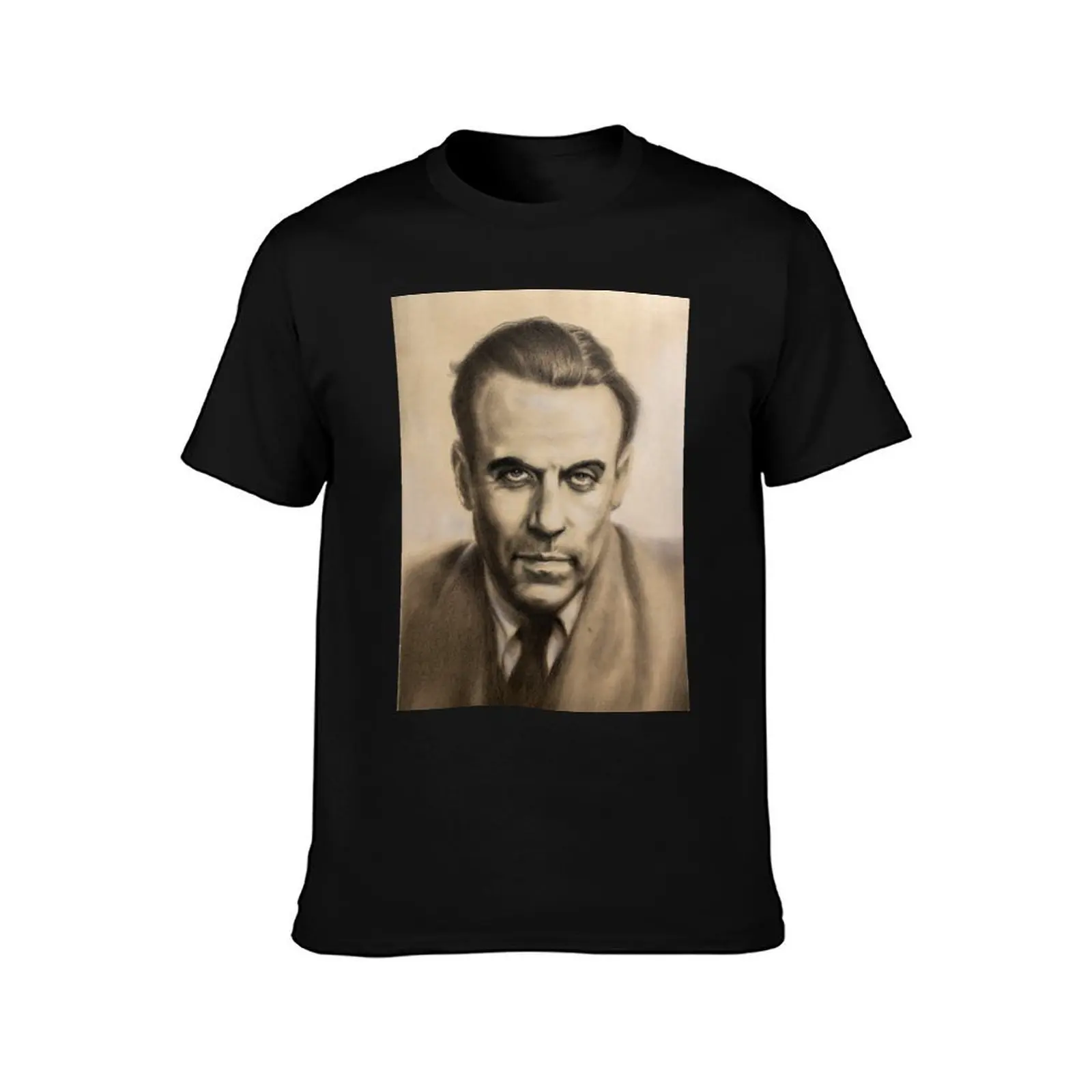 Louis-Ferdinand Ce?line T-Shirt, Summer Casual Cotton Tee, Oversized Streetwear Tops, Vintage Graphic Print, Unisex Men Women