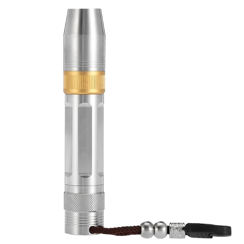 

Ультрафиолетовый фонарик 3-х цветов (белый, желтый, ультрафиолетовый) для проверки нефрита и денег