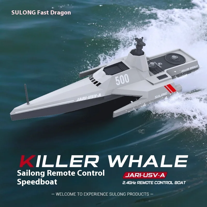 

Orca 500 Unmanned Ship Rc Model High-Speed Water Remote Control Speedboat Adult Remote Control Boat Toy Boy Gift