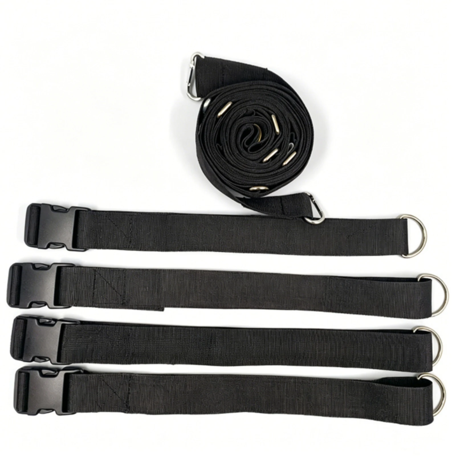Resistance Harness with Waist Belts Adjustable Team Training Harness Exercise Equipment Quick-Release Heavy-Duty for Athletes