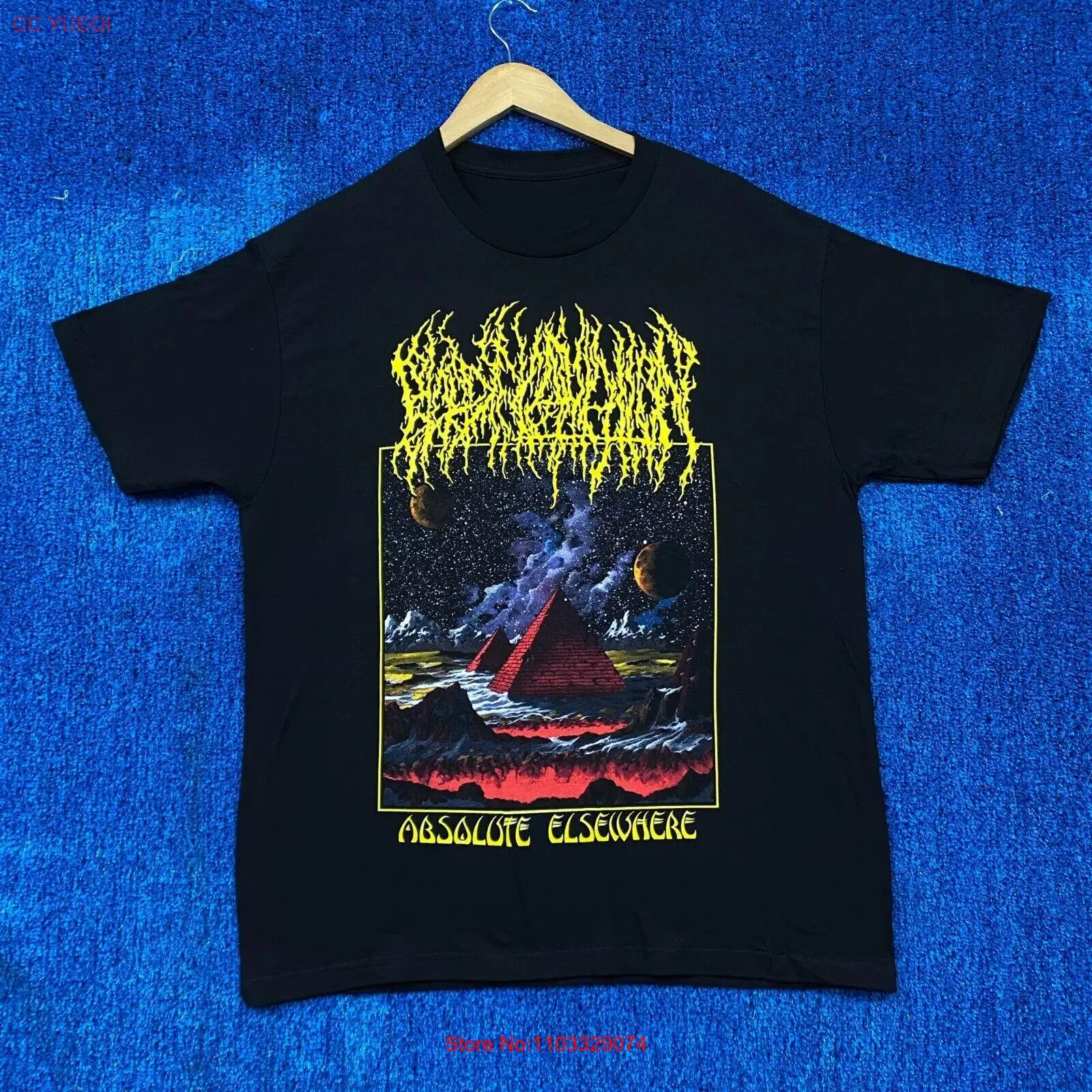Футболка Blood Incantation Absolute Elsewhere Tour Death Metal L