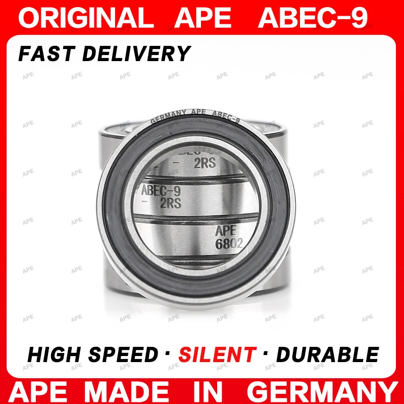 10Pcs Germany ABEC-9 6806 Bearing 30x42x7mm 6806ZZ 6806-2RS Z-2Z RS Precision High-Speed Deep Groove Ball Bearings