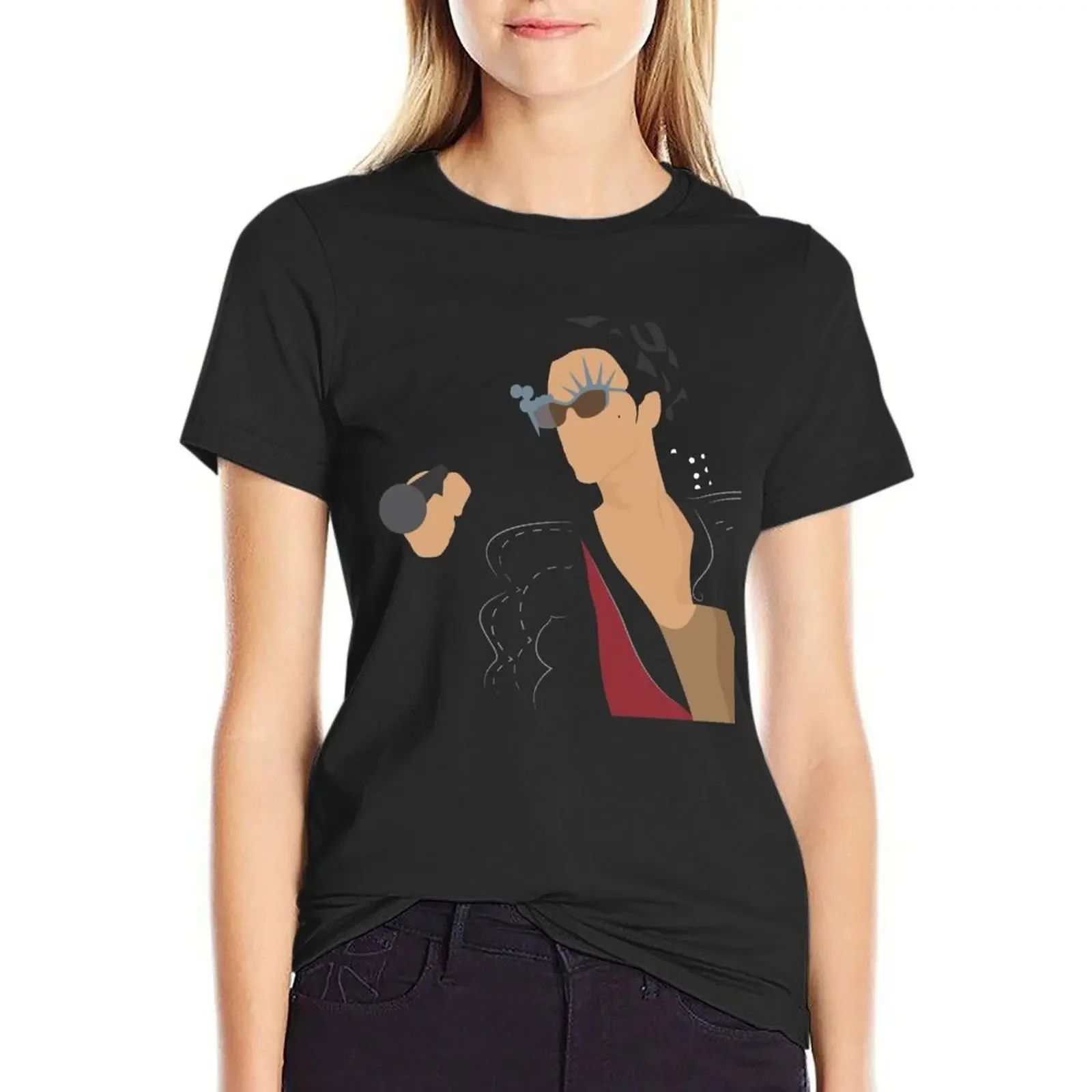 

Bob George LiveSexy T-Shirt anime funny customizeds Women's tops