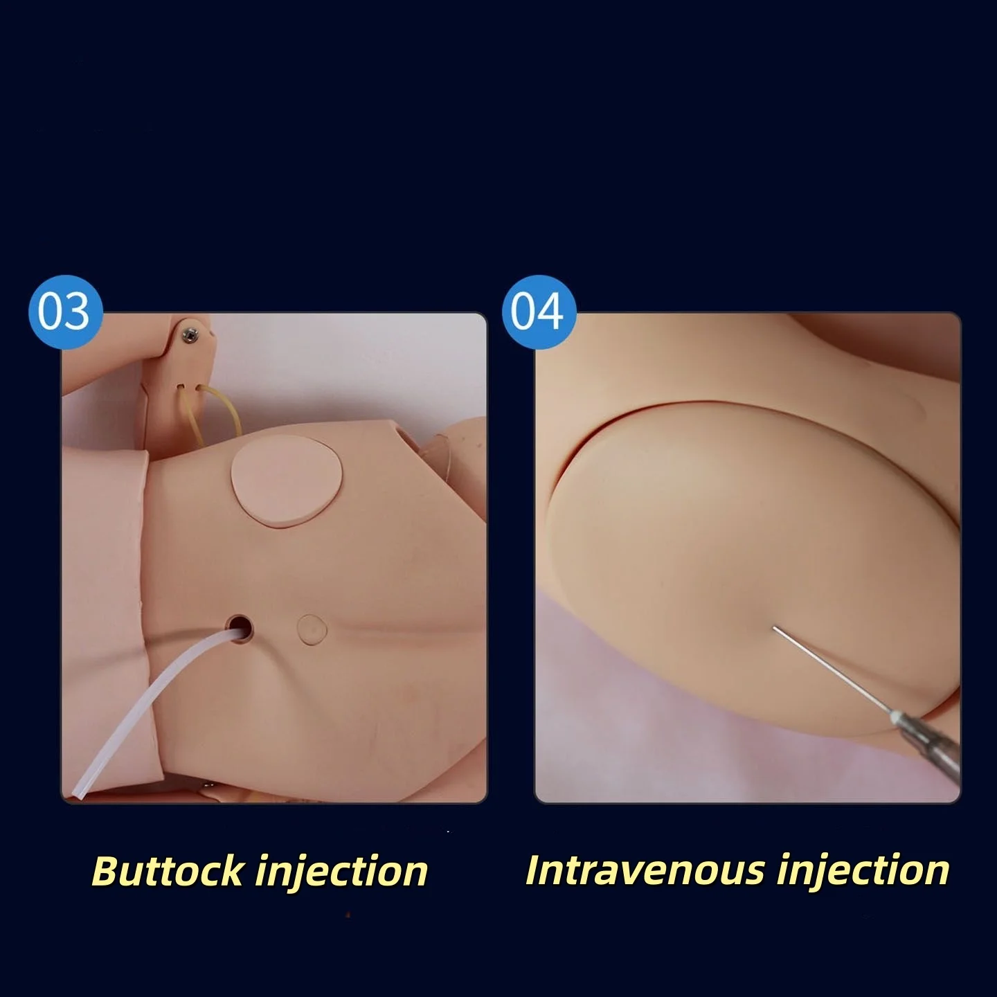 Multi-functional Cardiopulmonary Resuscitation Model Caregiver for Tracheal Intubation, Injection and Catheterization