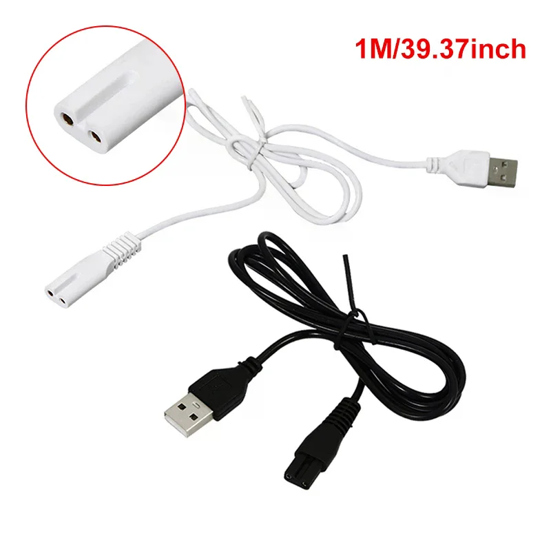 Usb Cable Charging Line Copper Hole Suit 5v Flashlight Shaver Hair Clipper Wire Single Hole 1.8