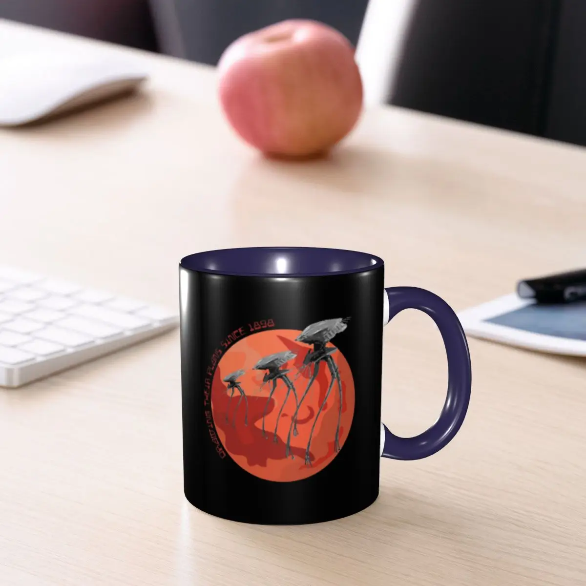 War Of The Worlds Drawing Their Plans Since 1898 Mug Funny Ceramic Coffee Cups Tea Mugs Milk Cup Drinkware Gifts for Friends