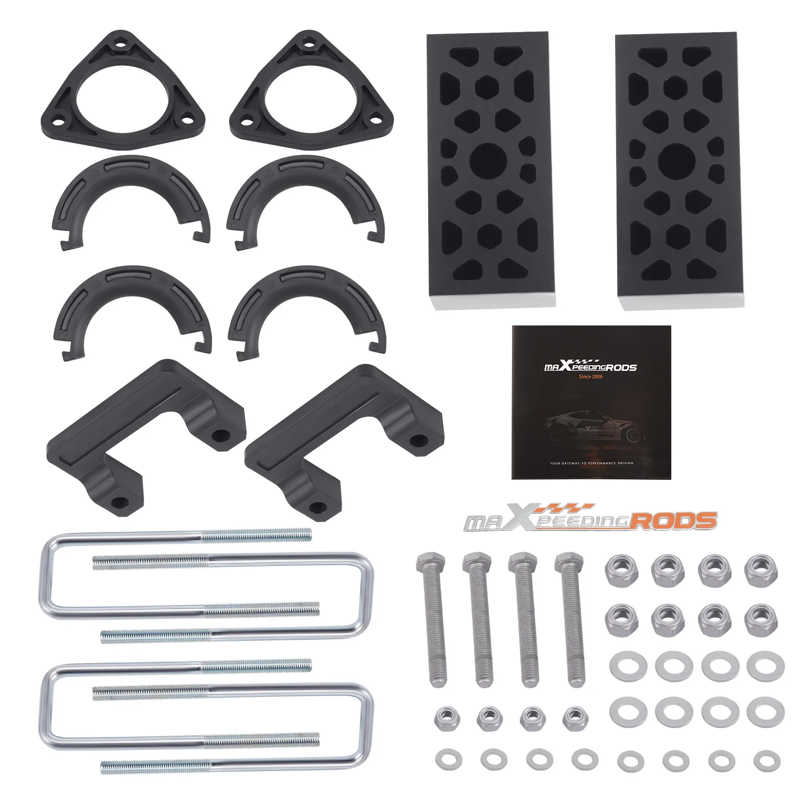 Kit de Espaçadores de Elevação de 2.5 polegadas para GMC Sierra 1500 Denali 2017-2018 Dianteiro 4WD RWD