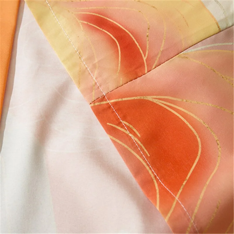 النمط الصيني الملابس الآسيوية سيكا الغزلان طباعة قميص ثوب الكيمونو الياباني Harajuku يوكاتا النساء الرجال سترة تأثيري الشاطئ القمم